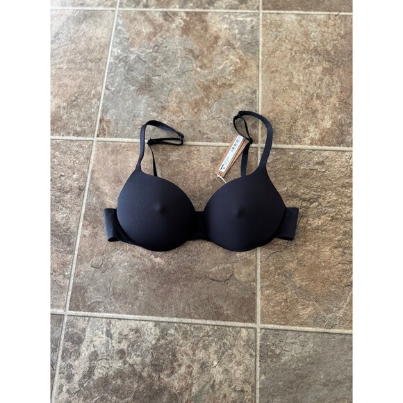Skims Ultimate Nipple Push up Bra Onyx Size 34B - Picture 1 of 6